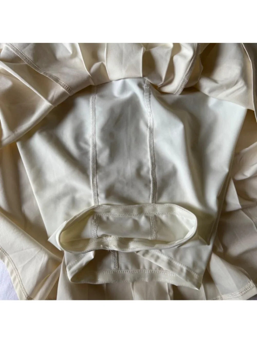 Crane Womens Premium Pleated Skort Built-In Short Cream S Activewear Pickleball - Picture 14 of 16